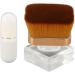Foundation Makeup Brush Loose Powder Brush Fluffy Hair Strong Powder Grip Thickening Die Casting With Storage Box For Daily Use - Buy Online on SooperMarket.com