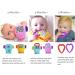 Gummee Glove Baby Teething Mitten - Detachable Toy - Premium Teething Glove for Babies 3-6 Months, Turquoise - Buy Online on SooperMarket.com