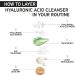 The Inkey List Hyaluronic Acid Cleanser 150ml - Cleanses, Hydrates, Removes Makeup | Fragrance-Free | All Skin Types - Buy Online on SooperMarket.com