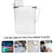 KOMBIUDA 4pcs Laundry Storage Box Bucket for Soap Tide Laundry Liquid Lotion Plastic Transparent - Buy Online on SooperMarket.com
