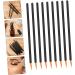 FOYTOKI 100pcs Disposable Eyeliner Brush Lip Gloss Wands Fine Eyeliner Brush Face Makeup Black Plastic - Buy Online on SooperMarket.com