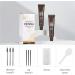 Eyebrow Tint Kit Brown Hen-na Semi-Permanent Professional Brow Tint Kit Long-Lasting and Safe Results Eyebrow Dye DONG RHYME Multi-Purpose Eyelash Tint Kit Easy to Use at Home - Buy Online on SooperMarket.com