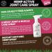 Hemp Active Joint Care Spray | Instant Soothes Muscle & Joint | Quick Absorb | 100% Cruelty Free Vet Recommended | Best For Dogs And Horses | Amazing Essential Oil Embrocation - Buy Online on SooperMarket.com