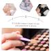 WOONEKY 5 Boxes Double Ended Eyeshadow Brush Sponge Applicator Make up for Face Plastic - Buy Online on SooperMarket.com