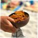 2 Pcs Coconut Shell Dishes Astronaut Wall Hook Coconut Bowl Decoration Work Desk Decor Candy Snacks Bowl Fruit Bowl Coconuts Shell Bowl Bling Decor Key Bowl Manual Wooden Lip Gloss 15X7CMx2pcs As Shownx2pcs - Buy Online on SooperMarket.com