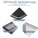 FOYTOKI 1 Set Eye Shadow Box DIY Blusher Container Fillable Eyeshadow Container Refillable Blusher Container Travel Eyeshadow Container Refillable Lipstick Container Makeup Supplies - Buy Online on SooperMarket.com