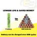 Exell 1.2V NiMH AAA Rechargeable Button-Top Battery 1000 mAh Replacement for Electric Razor & Toothbrush International Shipping Available - Buy Online on SooperMarket.com
