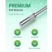 Small Sanding Bands for Nail Drill - 240 Fine Grit 80Pcs Set for Acrylic Nail Gel Removing & Shaping - 3.1mm Mandrel Bit - Green #240 Grit - Buy Online on SooperMarket.com