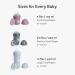 Herobility Double Anti-Colic Baby Bottles 5 fl oz/140ml 4-Pack BPA-Free Multicolor - Buy Online on SooperMarket.com