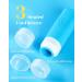 Upgrade Your Travel: Leak-Proof 5-Pack Toiletry Bottles & TSA Approved Bag - Colorful Labels Included - Buy Online on SooperMarket.com