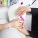 48Pcs Disposable Manicure Kit - Nail File, Wood Stick, Cotton Pad for Nail Design & Stamping Art - Buy Online on SooperMarket.com