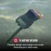 Cobra MR HH350 FLT Handheld Floating VHF Radio - 6W, Submersible, Noise-Canceling Mic, Backlit LCD, NOAA Weather, Memory Scan - Grey - Buy Online on SooperMarket.com