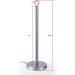 SunnyPoint Elite Sturdy Stainless Steel Toilet Paper Roll Holder - Holds 4 Rolls - 21.5 Height - Buy Online on SooperMarket.com