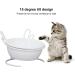 Elevate Your Pet's Dining: Ceramic Dog & Cat Bowls with Metal Frame - Prevents Vomiting & Slipping - Buy Online on SooperMarket.com
