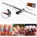 Kalolary 3PCs Acrylic Nail Brushes - Perfect Gel Nail Art & Design Accessories for Professional Nail Care - Buy Online on SooperMarket.com