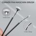 Dolly Mascara Fan Brush Set for Natural Lifted Effects - Angled Eyelash Makeup Tools (2 PCS) - Buy Online on SooperMarket.com