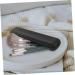 Gogogmee 1set Powder Puff Storage Box Miss Beauty Egg Small Black 20X4.8CM - Buy Online on SooperMarket.com