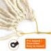 Goddess Locs Crochet Hair 18 Inch 7 Packs | 613 Blonde Faux Locs for Black Women | Soft Pre-looped Synthetic Hair Bundles by Bilisar Hair - Buy Online on SooperMarket.com