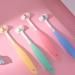 3D Three-Sided Toothbrush for Children - Soft Hair Tongue Scraper Perfect for School & Outdoor Activities - Buy Online on SooperMarket.com