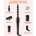 Buy Ohuhu 5 in 1 Curling Iron Set - Interchangeable Ceramic Wave Iron & Gloves - Perfect Gifts for Women & Girls - Mother's Day Black - Buy Online on SooperMarket.com