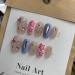 Handmade Wearing Nail Cute Star Gentle Fake Nail Beauty (Color : A Size : S) 1 count (Pack of 1) A - Buy Online on SooperMarket.com