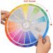 Creative Color Wheel Paint Mixing Guide for Art Class and Makeup Blending - 9.25inch - Buy Online on SooperMarket.com