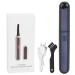 Electric Eyelash Curler Heated Eyelash Clip Heated Eyelash Curler Comb USB Charging Eyelash Curler with Mascara & 4 Level Temp Heated Eyelash Perm with LCD Display for Women Black