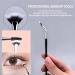 Dolly Mascara Fan Brush - Angled Fan Shaped Eyelash Brush by Anjouze - Buy Online on SooperMarket.com
