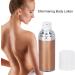 Glitter Body Makeup Liquid Cream - Shimmery Rose Gold Highlighter for Face & Skin | Moisturizing Lotion with Natural Glow Finish - Buy Online on SooperMarket.com
