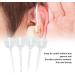 4-Piece Ear Cleaner Set | Silicone Earlopes & Ear Wax Removal Tools | Compatible with Ear Waxing Endoscope & Listening Amplifier - Buy Online on SooperMarket.com