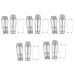 KVSERT 5X for Shell Electric Hair Clipper Cove Trimmer Hairdressing Cutting Barber Clipper Modified Shell