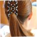 Beads Hair Combs Magic Stretchy Double Comb Hair Clips Elastic Hairpins Accessories Clips Barrettes - Buy Online on SooperMarket.com