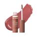 Ruby Kisses Lip Gloss Butter Bomb Gloss Non-Sticky Lip Gloss Vitamin E Natural Nude Lip Makeup - 7.8mL (0.26 US fl.oz) (Blind Date)