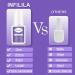 Infilila Professional Brush On Nail Glue for Acrylic, Press On, and Fake Nails - Long Lasting Adhesive - 7ML/0.23OZ - Buy Online on SooperMarket.com