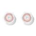 Evetree Radiance Facial Cleansing Brush Head Replacement | Compatible with Clarisonic Mia 1 Mia 2 Mia Fit Alpha Fit Smart Profile Uplift and Alpha Fit 2 Pack (Radiance)