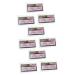 ABOOFAN 9 Pairs Beautiful Halloween Face Eyelashes Halloween Charming Ladies Eyelash Thick Fake Eyelashes Lashes Natural Look Dense Eyelashes Purple Mascara 3d Cosplay Extend