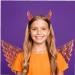 Halloween Devil Costume Set 4pcs Devil Horns Shape Headband Skirt Scepter Cosplay Costume Suit for Halloween Party - Buy Online on SooperMarket.com
