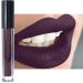 Mynena Deep Plum Matte Lipstick Long Lasting Waterproof Lightweight Talc-Free Mica-Free Gluten-Free Paraben-Free | Mia