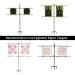 Highwild Adjustable Paper Target Stand with 8 Clips | Shooting Practice Holder for Clear Bullseye Targets - Buy Online on SooperMarket.com