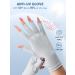 Subay UPF50+ Fingerless UV Gel Manicure Gloves - Grey | UV Nail Protection - Buy Online on SooperMarket.com