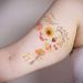 Oottati Waterproof 12 Sheets Summer Watercolor Temporary Tattoo Stickers - Animal, Flowers, Leaves Designs - Buy Online on SooperMarket.com
