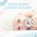 Silicone Duck Baby Teether Toy for Infants 3+ Months - BPA Free and Easy to Clean - Buy Online on SooperMarket.com