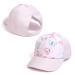 TMEOOG CAP Women Men Basecap Summer Cap Baseball Caps Uni -color ponytail cap with hole for braid baseball cap capppy women men sports cap breathable unit size a_ butterfly (polyester)