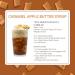Monin Caramel Apple Butter Syrup - Buttery Caramel & Cooked Apple Flavor | Non-GMO & Gluten-Free | Ideal for Hot Lattes, Ciders, and Seasonal Cocktails | 750 ml (25.36 Fl Oz) Pack of 1 - Buy Online on SooperMarket.com