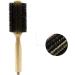 Comb Wood Handle Hair Round Brush Professional Hair Brush for Hair Cutting with Detachable Tail Round Comb for Hair Cutting wooden comb - Buy Online on SooperMarket.com