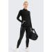 PERSIT Women's 1/4 Zip Fleece Pullover with Thumbholes | Long Sleeve Thermal Top for Running - Black - Medium - Buy Online on SooperMarket.com