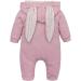 Kids Tales Baby Winter Romper with Rabbit Ear Hood, Pink, 6-9 Months - Buy Online on SooperMarket.com