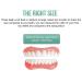 2 PCS Fake Teeth Veneers for Temporary Tooth Repair - Men and Women | Dental Veneers for Upper and Lower Jaw | Regain a Confident Smile with Bright White Results - Buy Online on SooperMarket.com