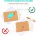 Pet Knotting Comb 5Pcs Letter Opener Wrapping Paper Cutter Sliding Cutter for Pet Open Knot Comb for Cat & Dogs Pet Dematting Comb Hair Knot Remover (5PCS) - Buy Online on SooperMarket.com