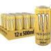 Monster Energy Ultra Gold Carbonated Energy Drink | L-Carnitine + Taurine + Zero Sugar 16.91 fl oz / 500 ml 12 Pack